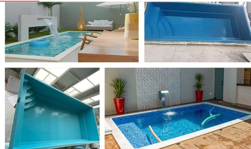 Fiberglass Swimming Pool (png